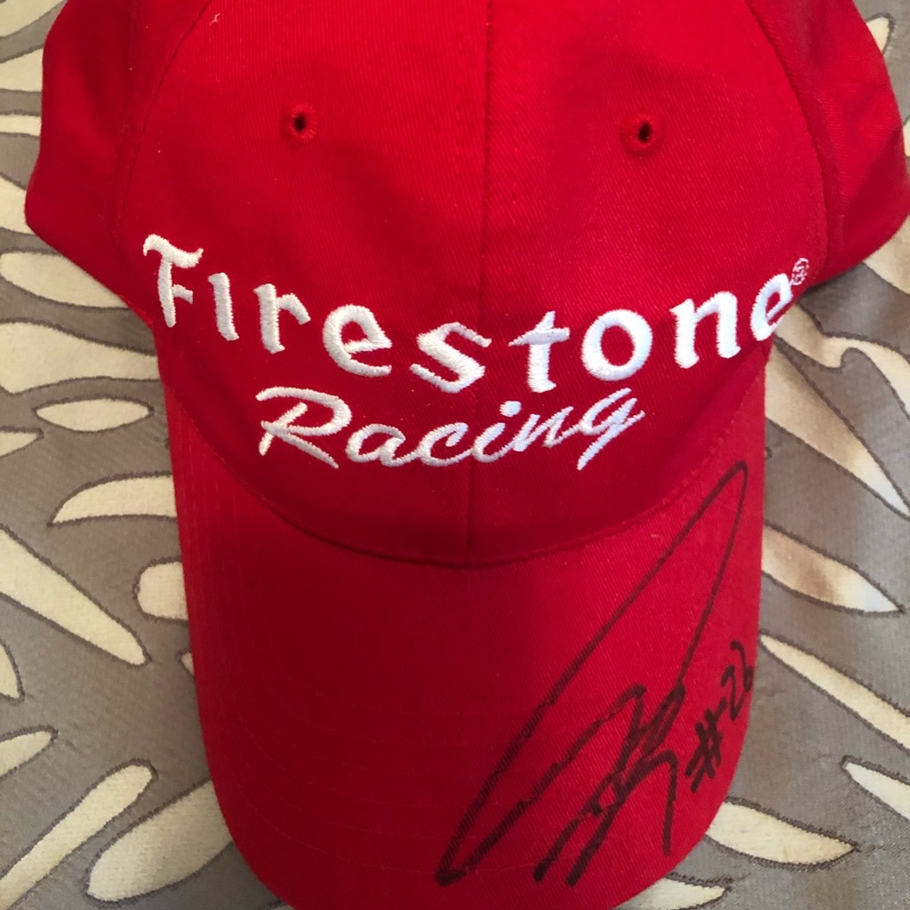 #26 Andretti autographed hat